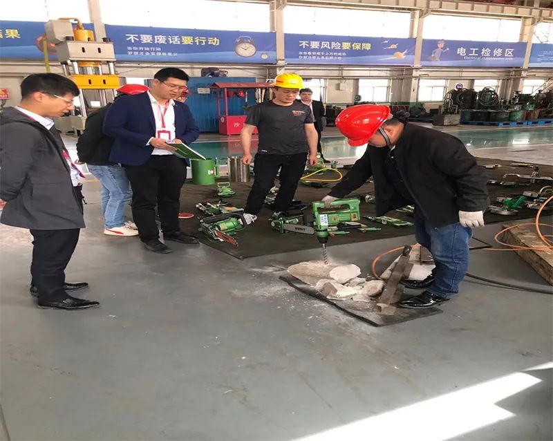 ROSIT諾希德防爆動力工具產(chǎn)品2021全國路演風(fēng)采 — 陜煤集團(tuán)曹家灘煤礦